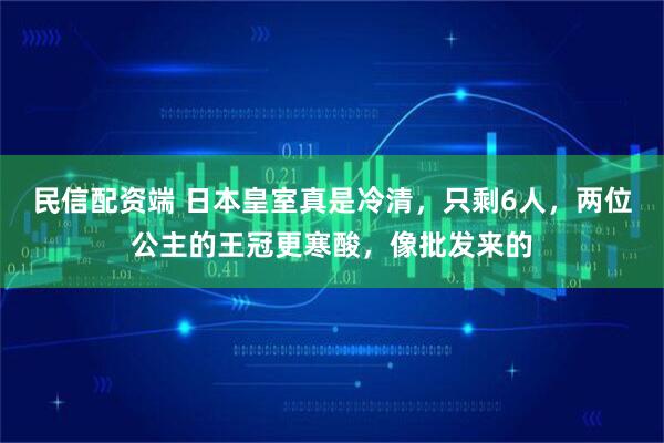 民信配资端 日本皇室真是冷清，只剩6人，两位公主的王冠更寒酸，像批发来的