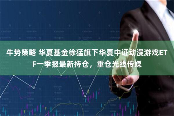 牛势策略 华夏基金徐猛旗下华夏中证动漫游戏ETF一季报最新持仓，重仓光线传媒